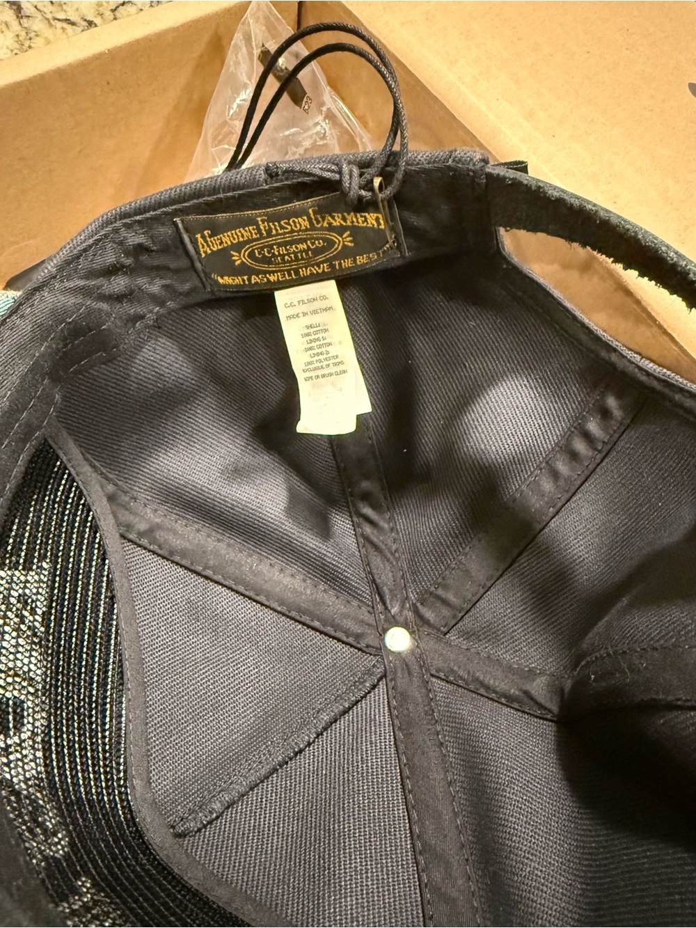 NWT Filson Rugged Twill Forester Cap - Picture 4 of 4